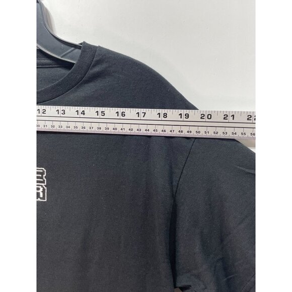 Delta Pro Weight - Men's Adult Short Sleeves T-Shirt - Graphic Tee -Black-Medium - Picture 3 of 13